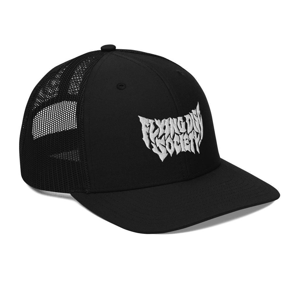 Flying Disc Society Metal Trucker Hat