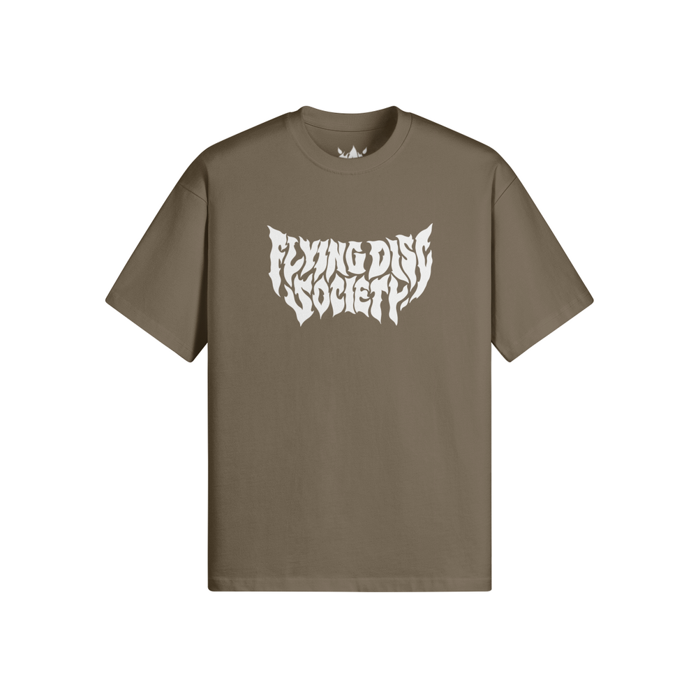 Flying Disc Society Metal T-Shirt