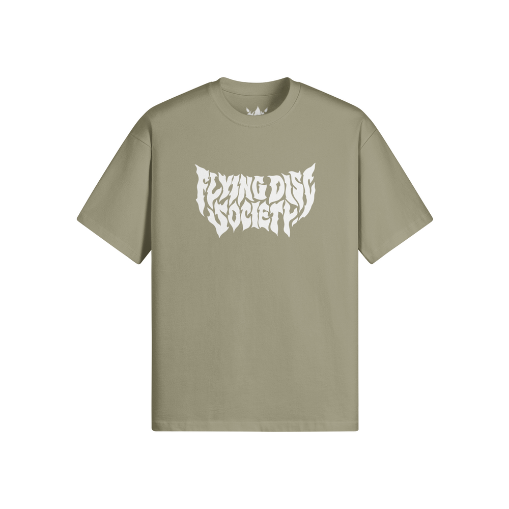 Flying Disc Society Metal T-Shirt